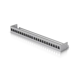 24-Port Blank Keystone Patch Panel