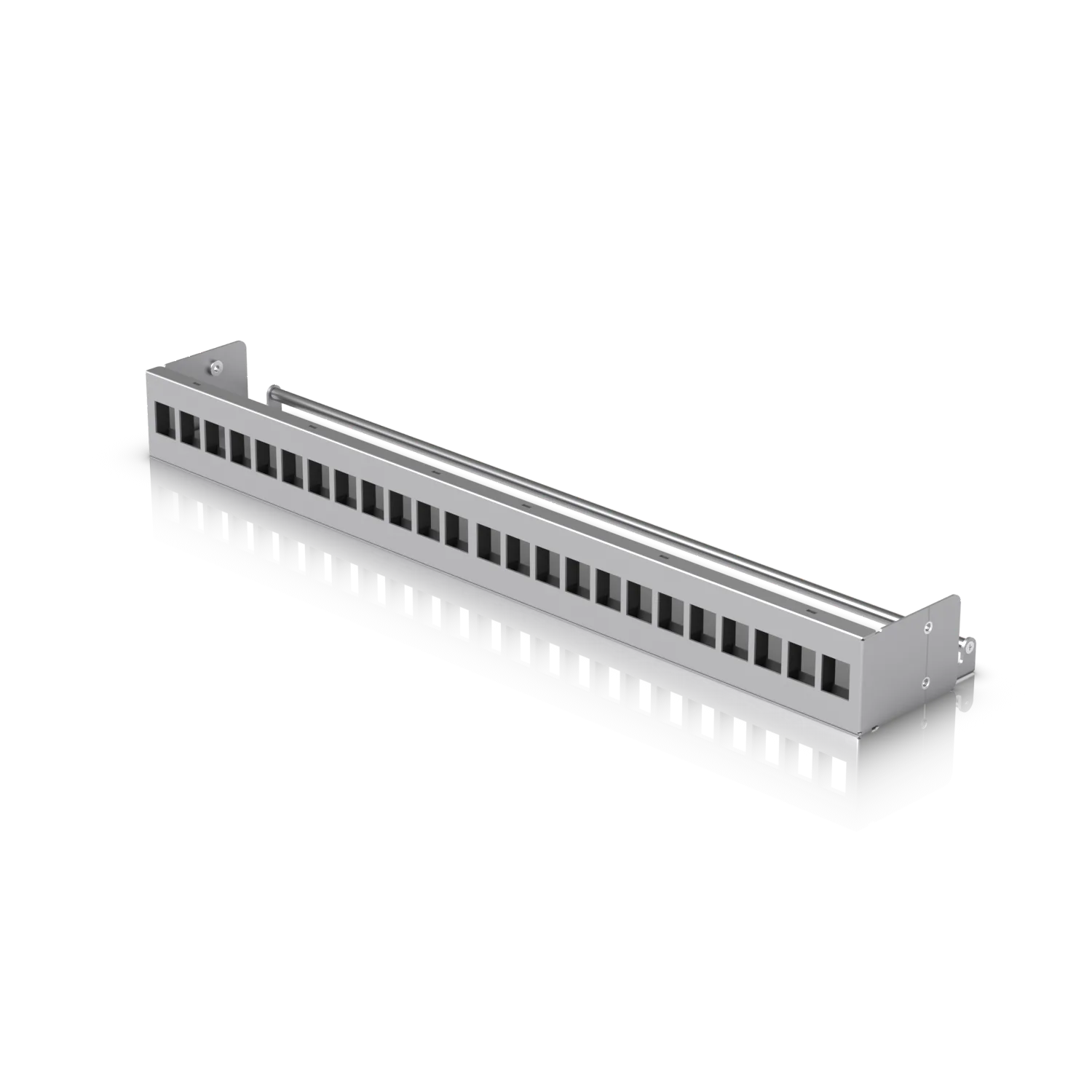 24-Port Blank Keystone Patch Panel